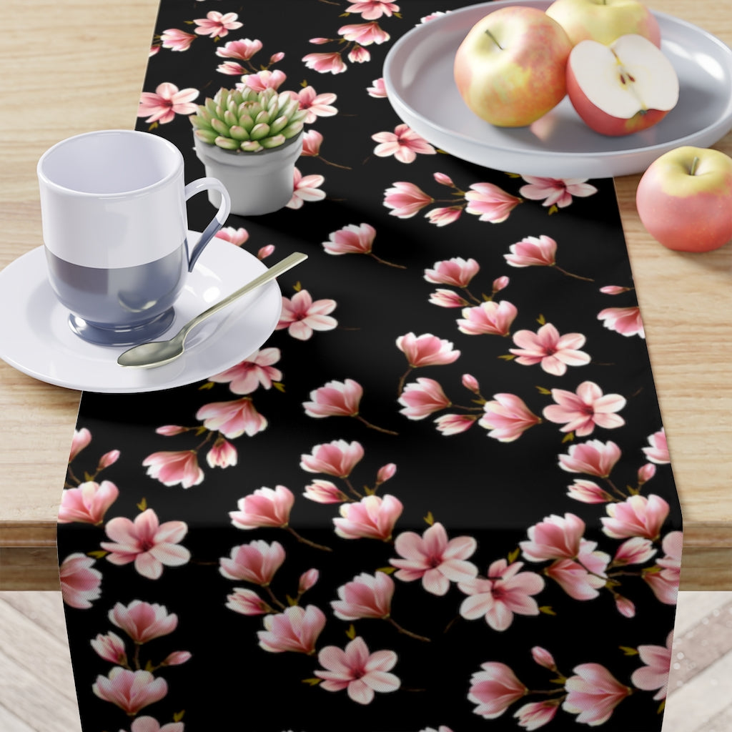 summer floral table runner