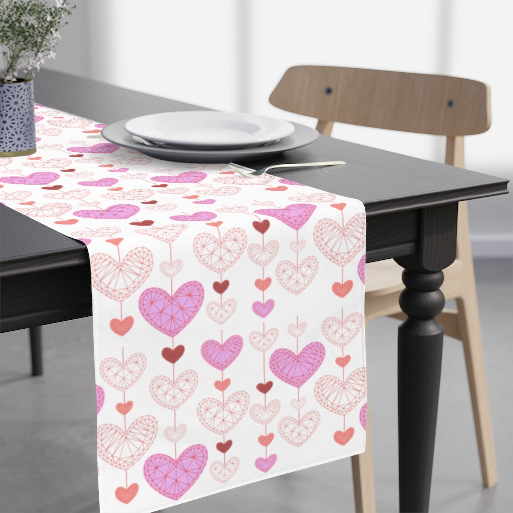 Valentines Table Runner / Heart Table Runner