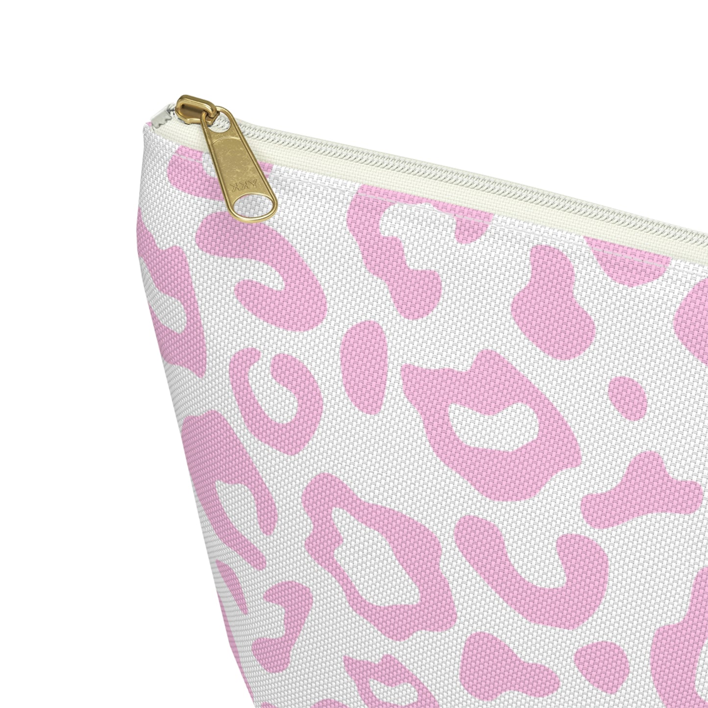Pink Leopard Print Make Up Bag