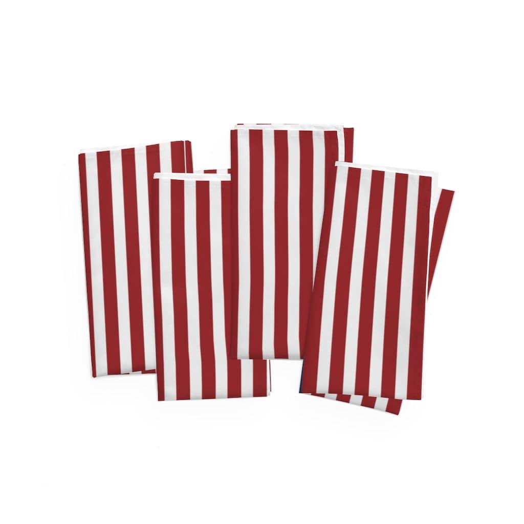 usa flag dinner napkins for patriotic decor. 4th of july party napkins