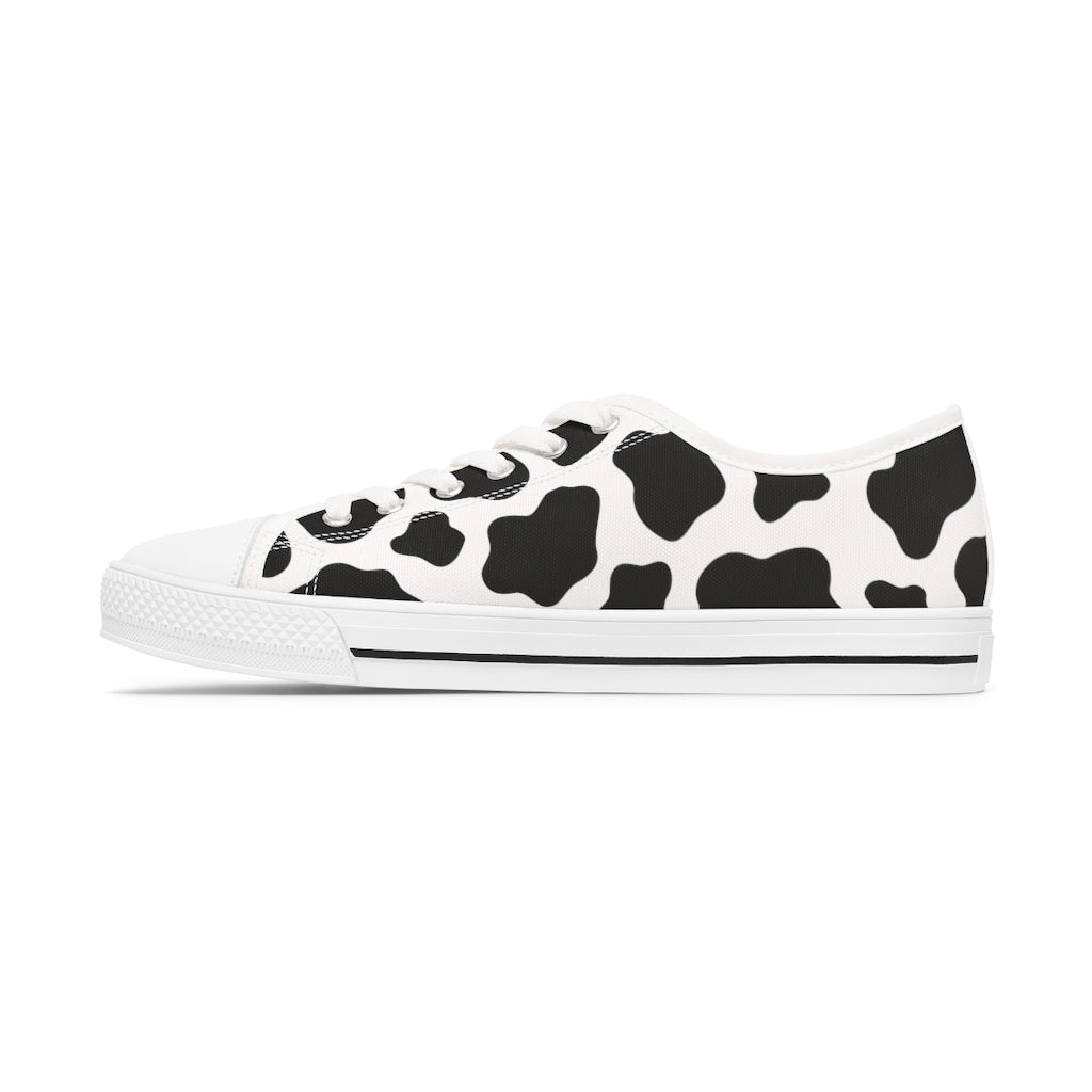 Cow Print Shoes / Cow Print Women's Sneakers