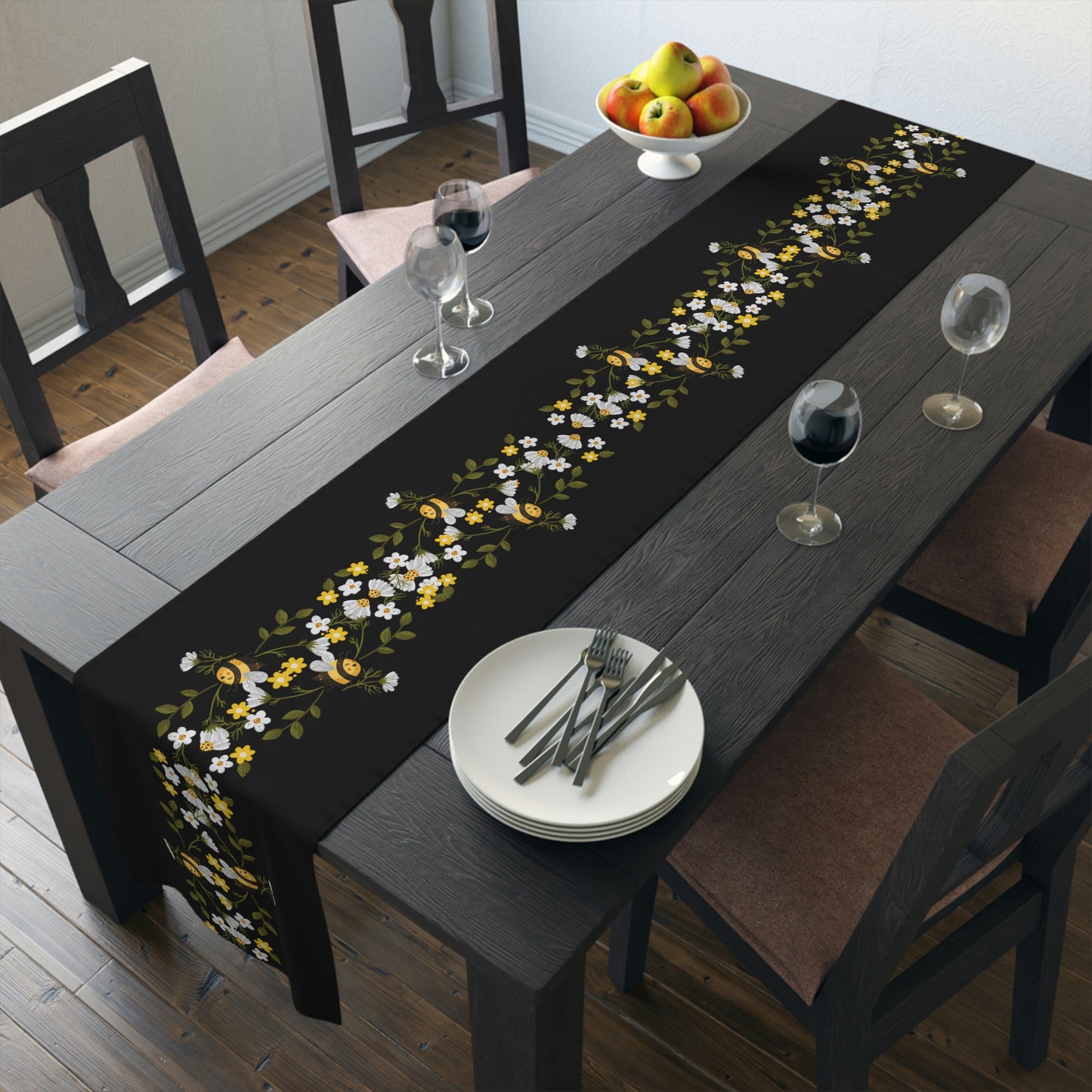 Honey Bee Table Runner / Summer Table Runner
