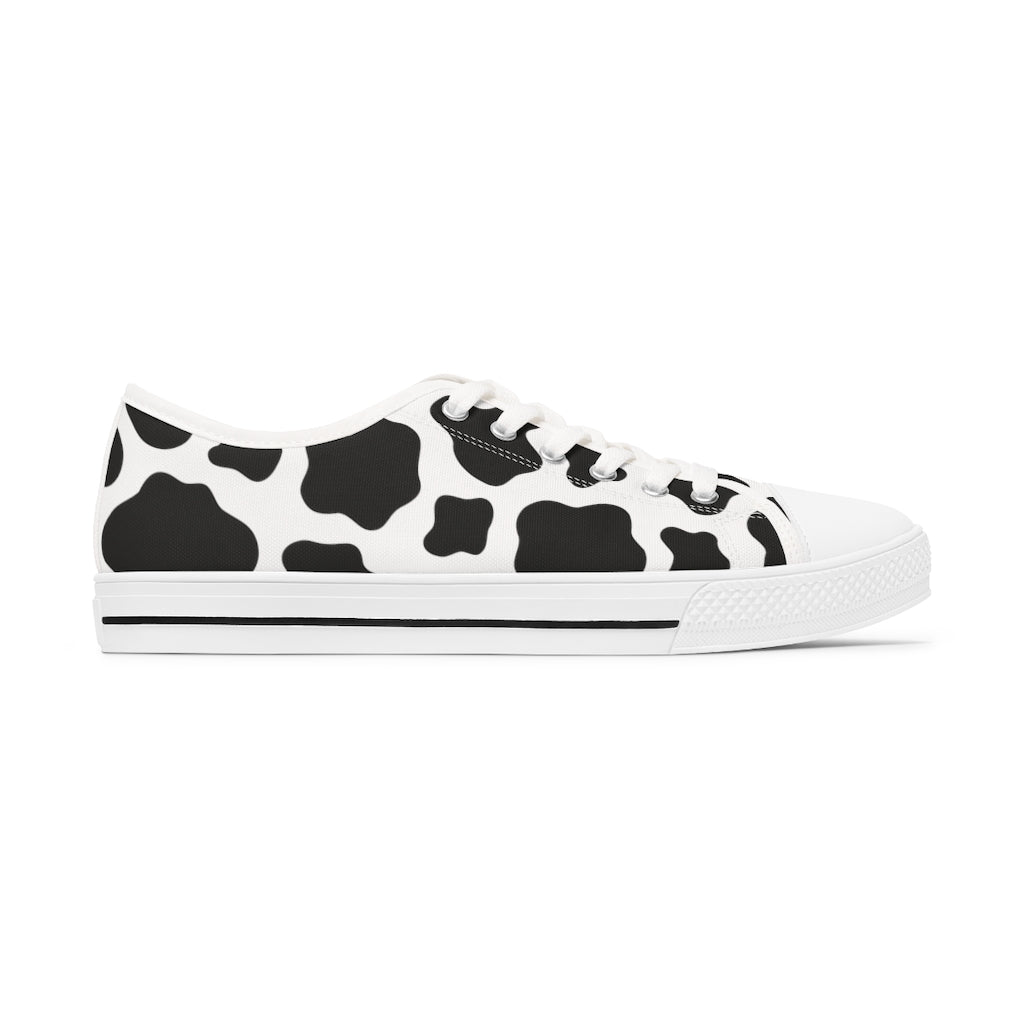 Cow Print Shoes / Cow Print Women's Sneakers