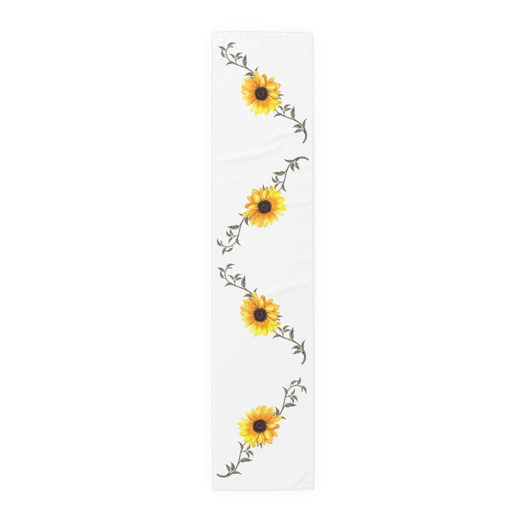 Sunflower Table Runner / Summer Floral Table Decor