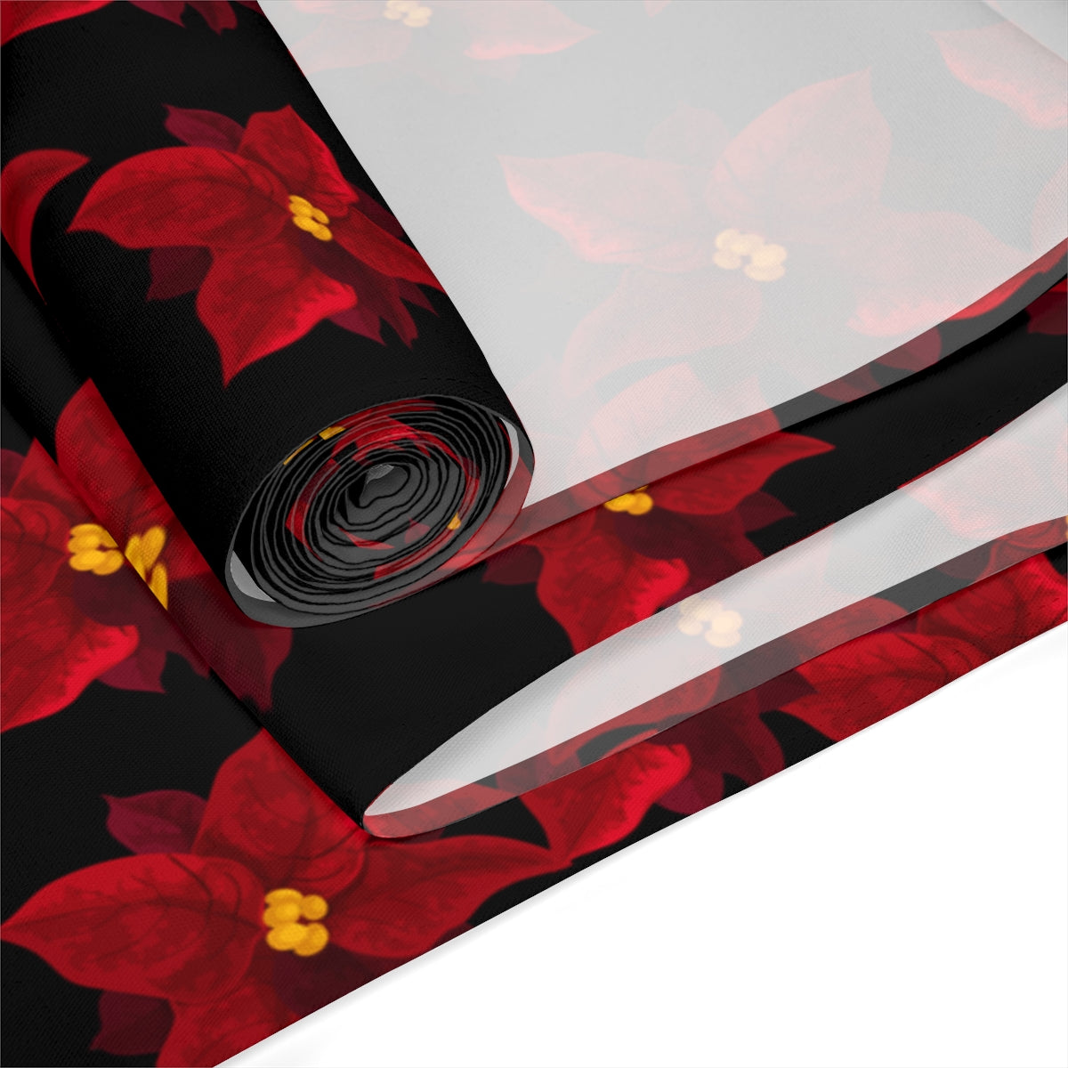 Christmas Table Runner / Poinsettia Table Runner