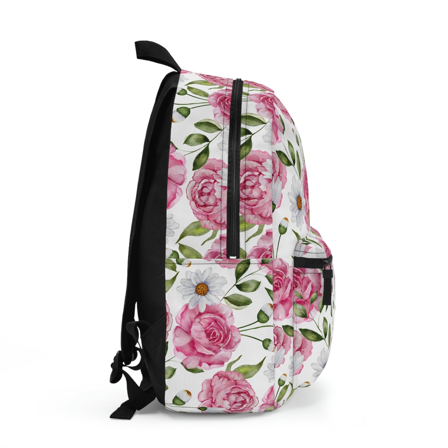 Pink Rose Backpack / Daisy Bag / Rose Bookbag / Pink Rose Bag