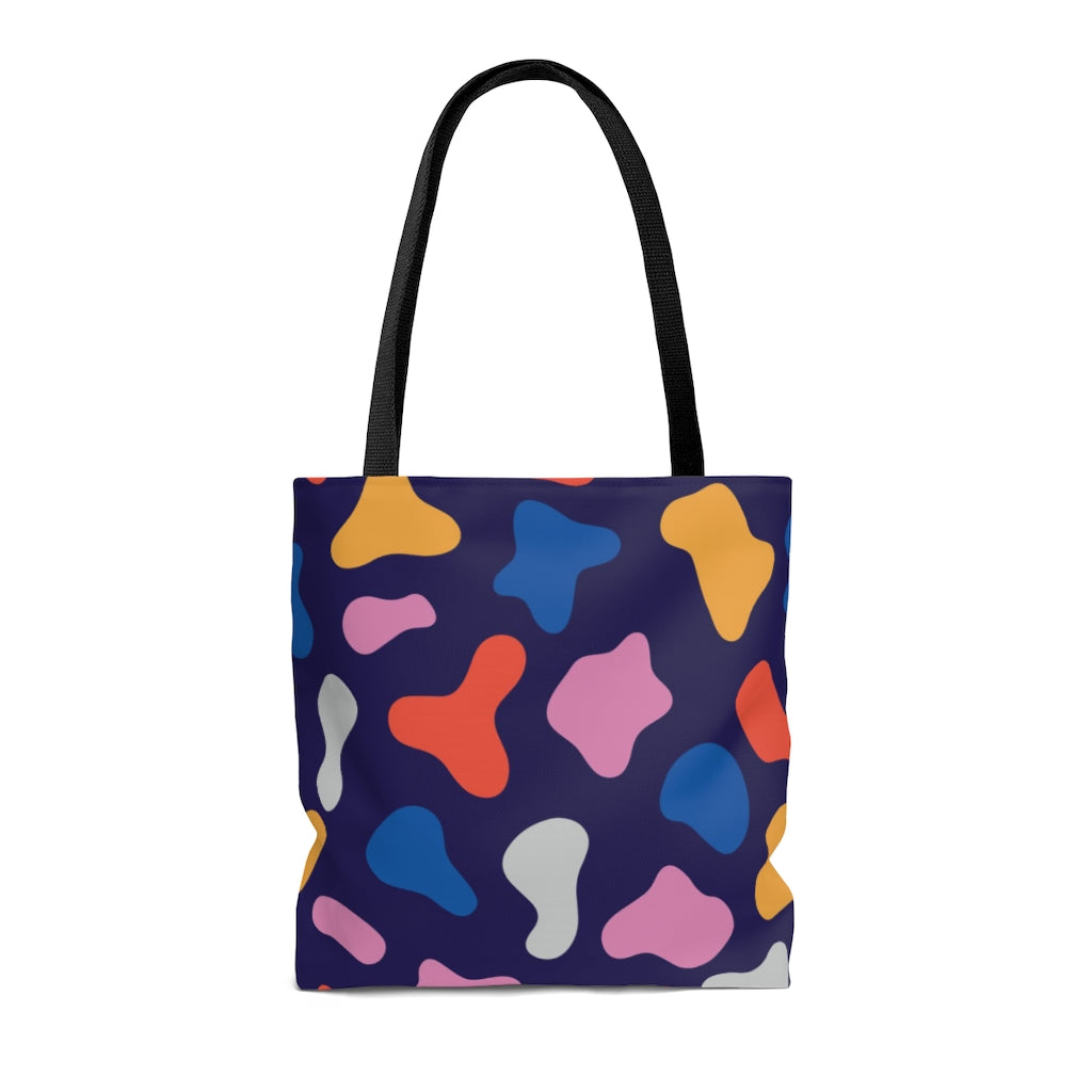 cow print tote bag