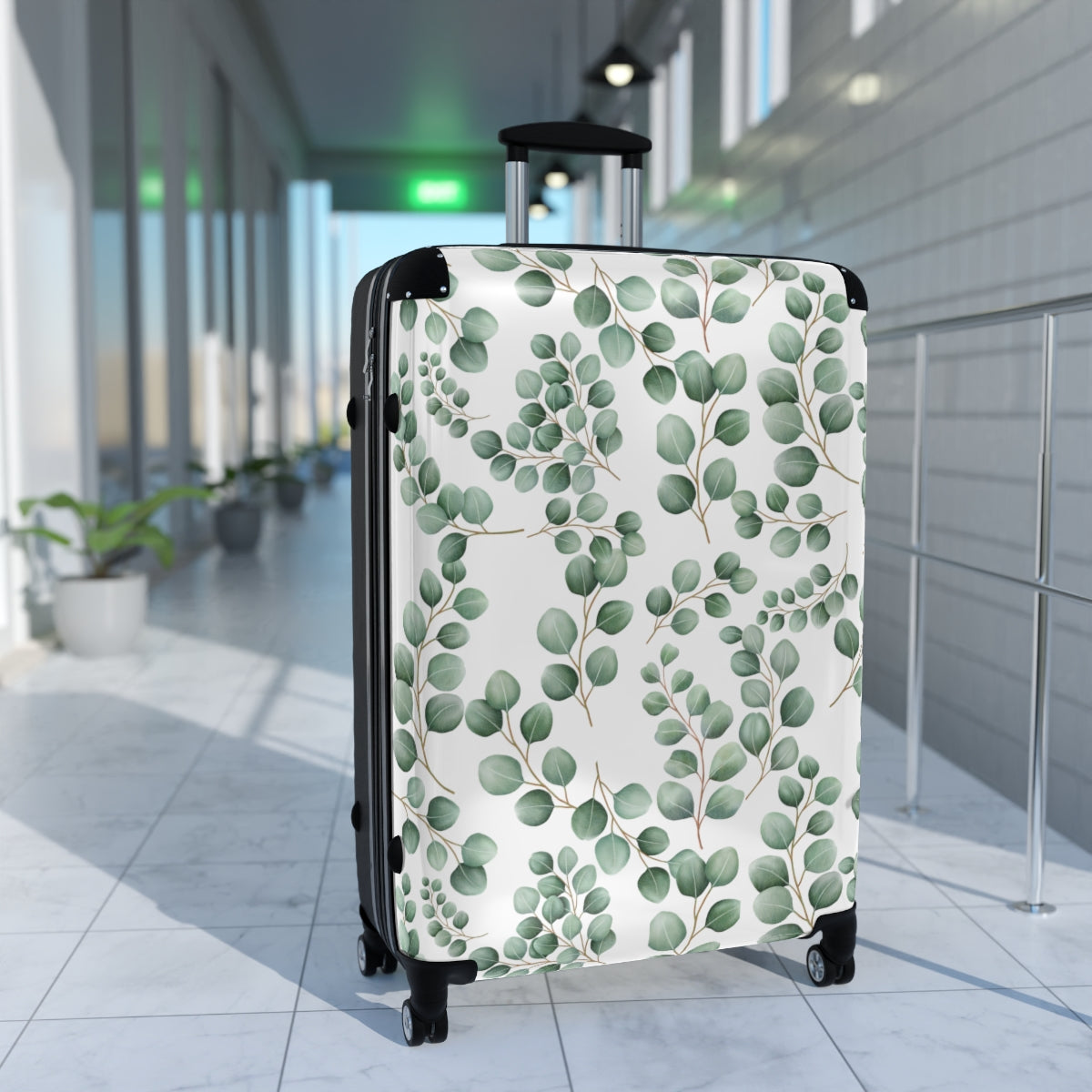 Eucalyptus Leaf Suitcase / Eucalyptus Decor