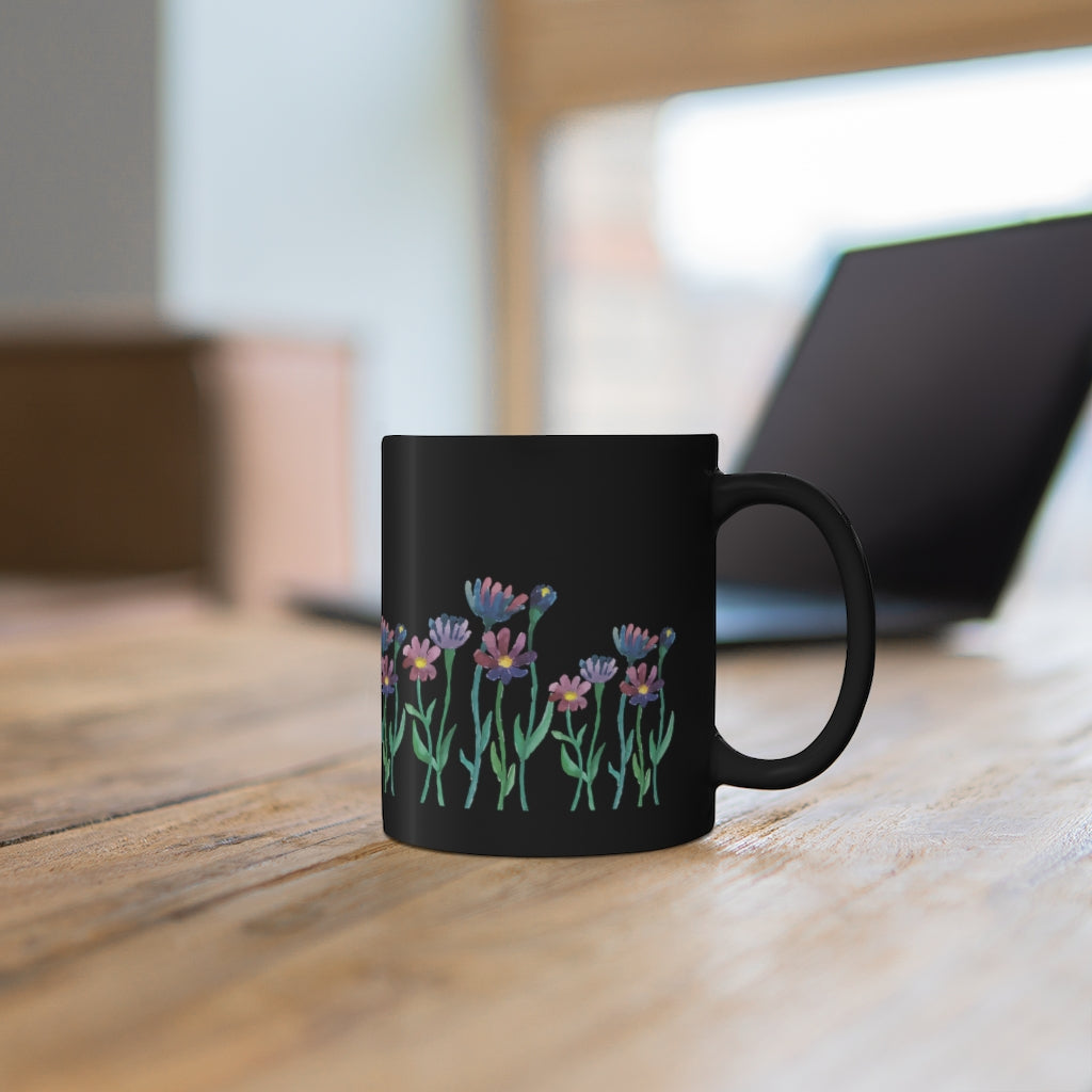 Watercolor Flower Mug / Wildflower Mug