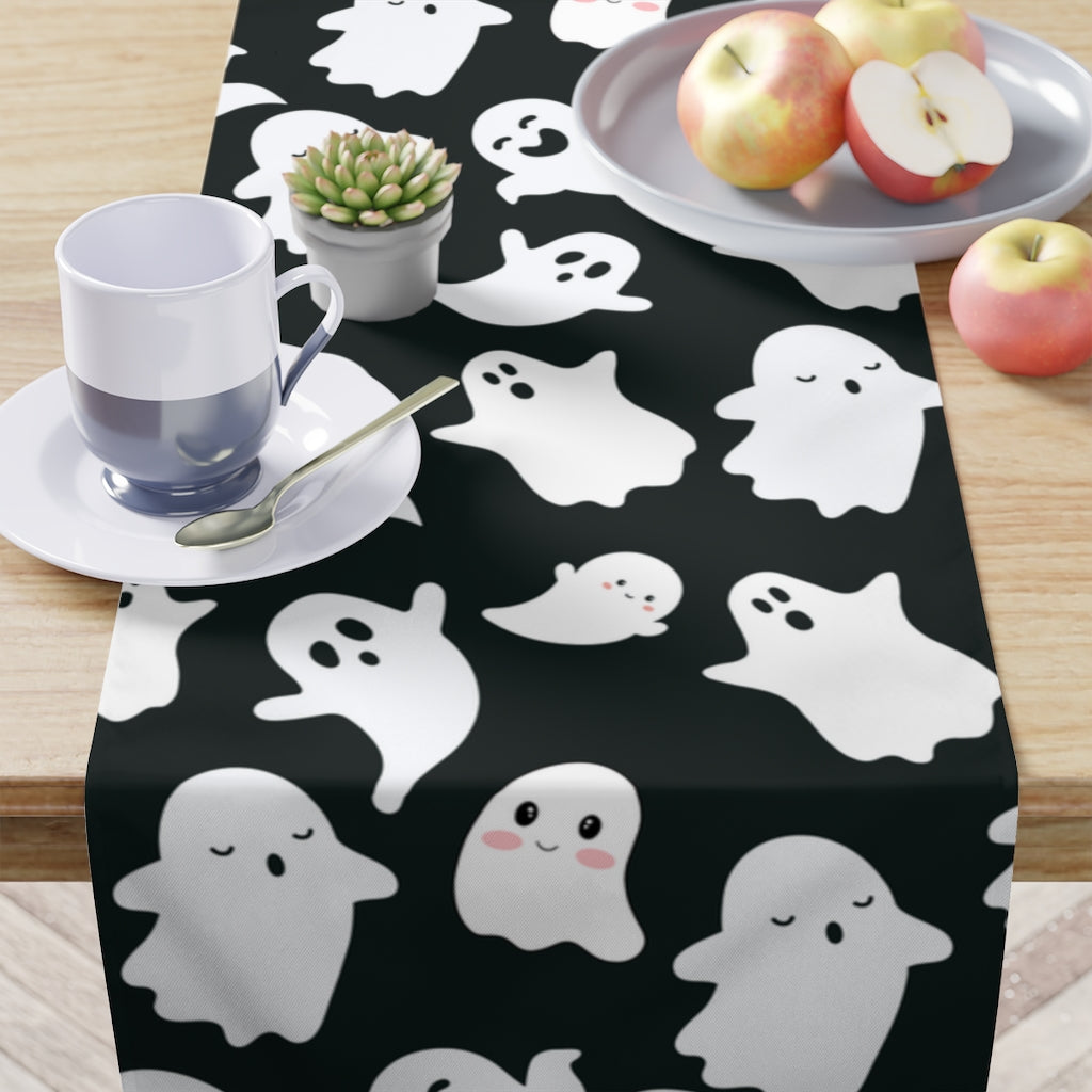 Halloween Table Runner / Ghost Table Decor / Halloween Decor