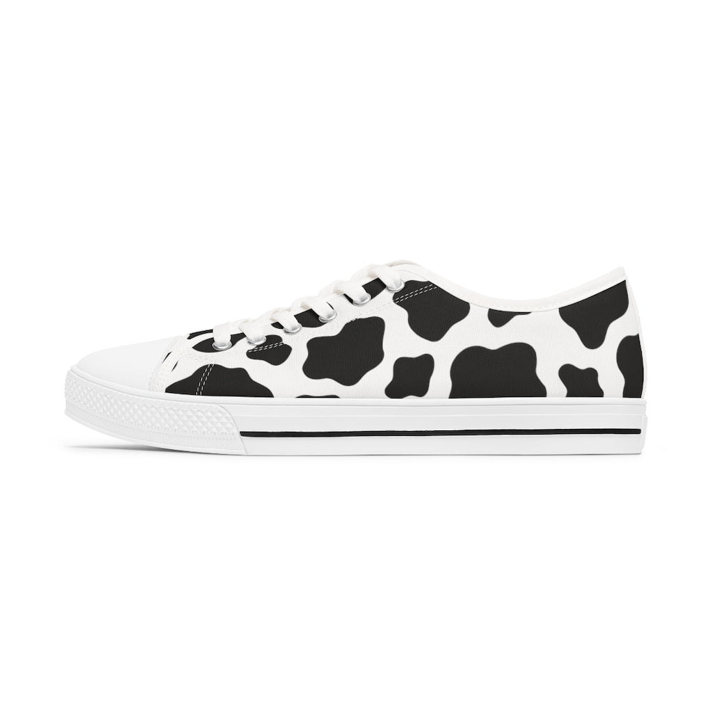Cow Print Shoes / Cow Print Women's Sneakers