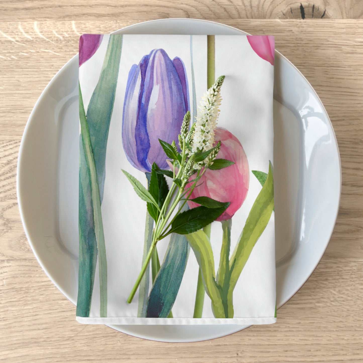 Tulip Cloth Napkins / Set of 4