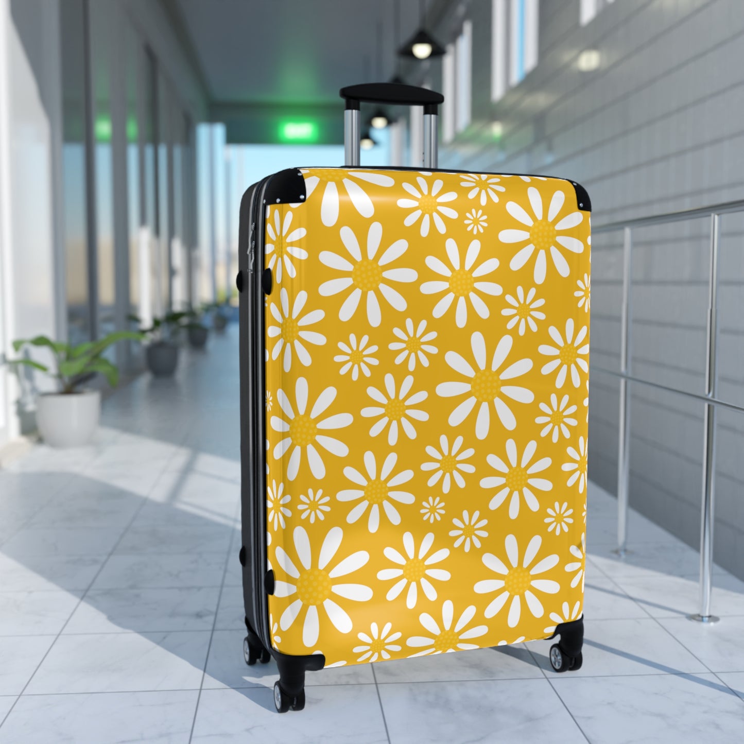 Daisy Suitcase / Women's Yellow Luggage
