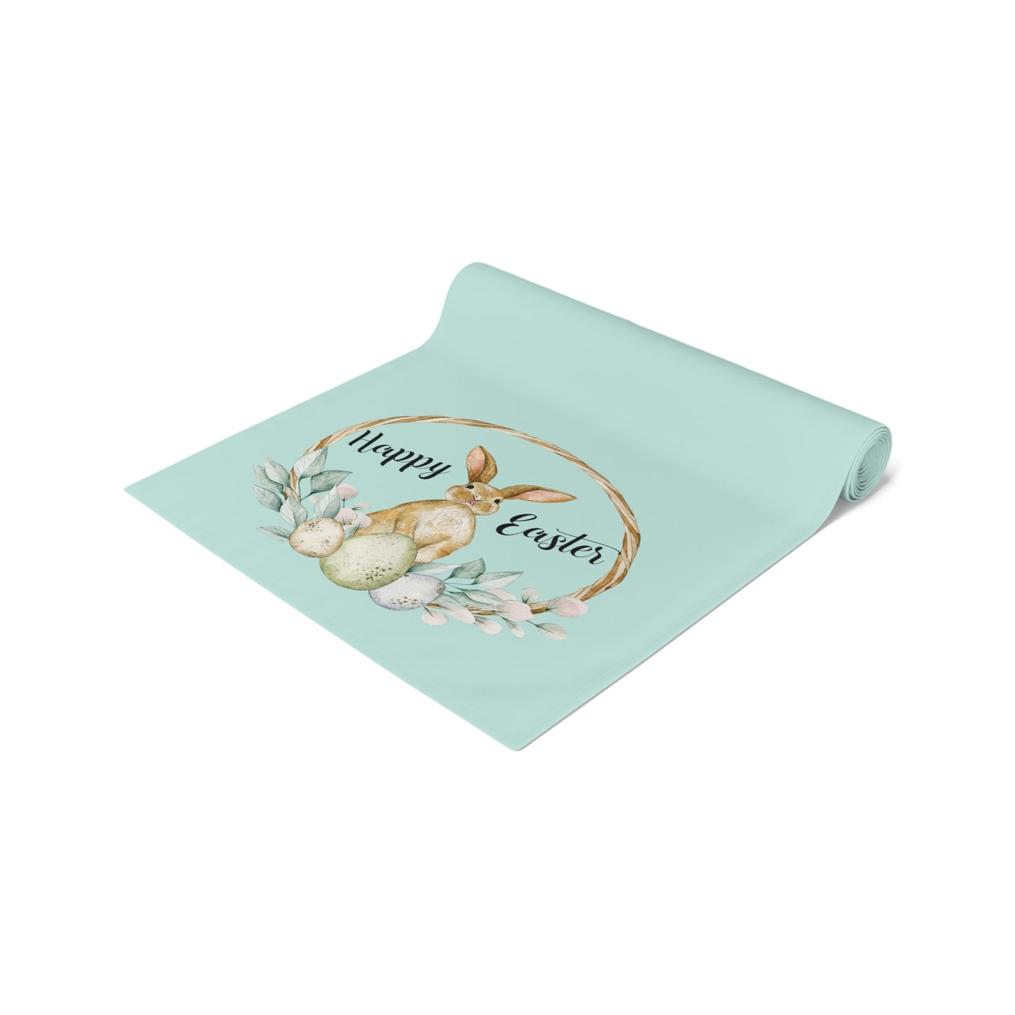 Easter Table Runner / Bunny Table Runner / Pastel Easter Decor
