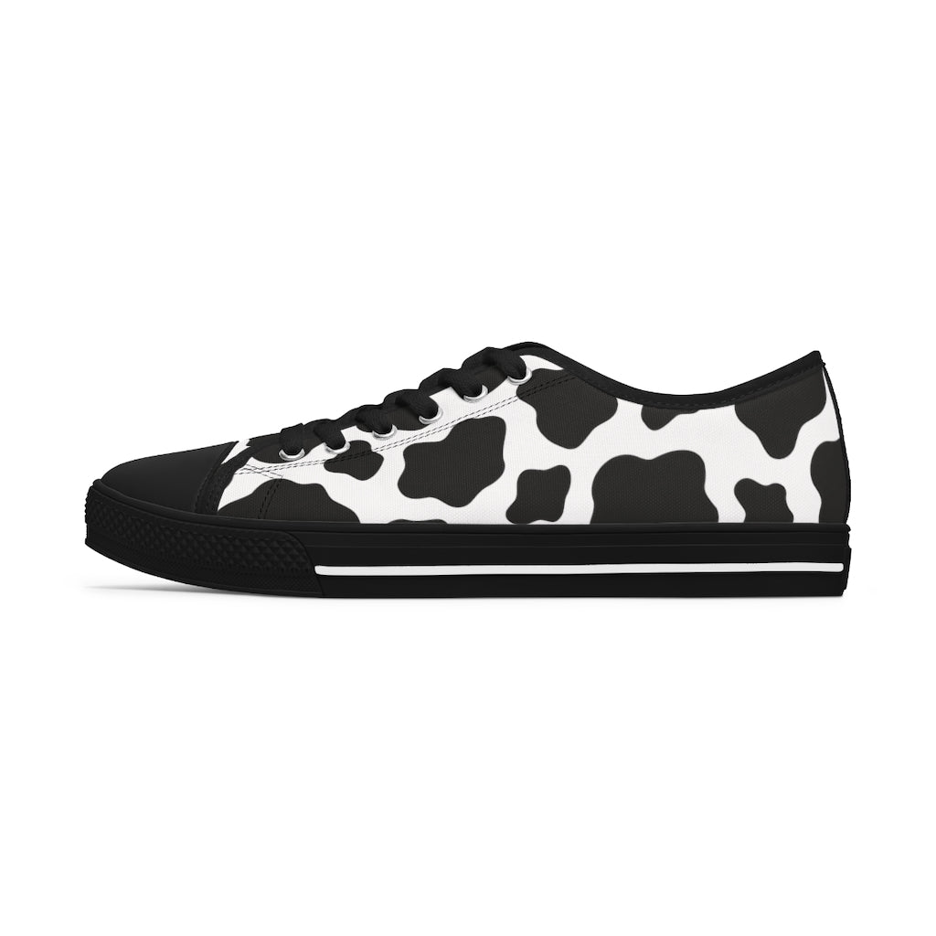 Cow Print Shoes / Cow Print Women's Sneakers