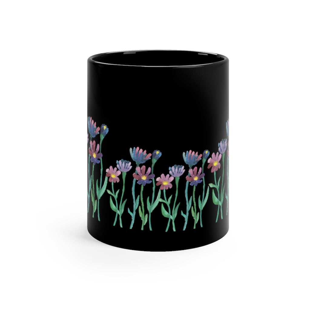 Watercolor Flower Mug / Wildflower Mug