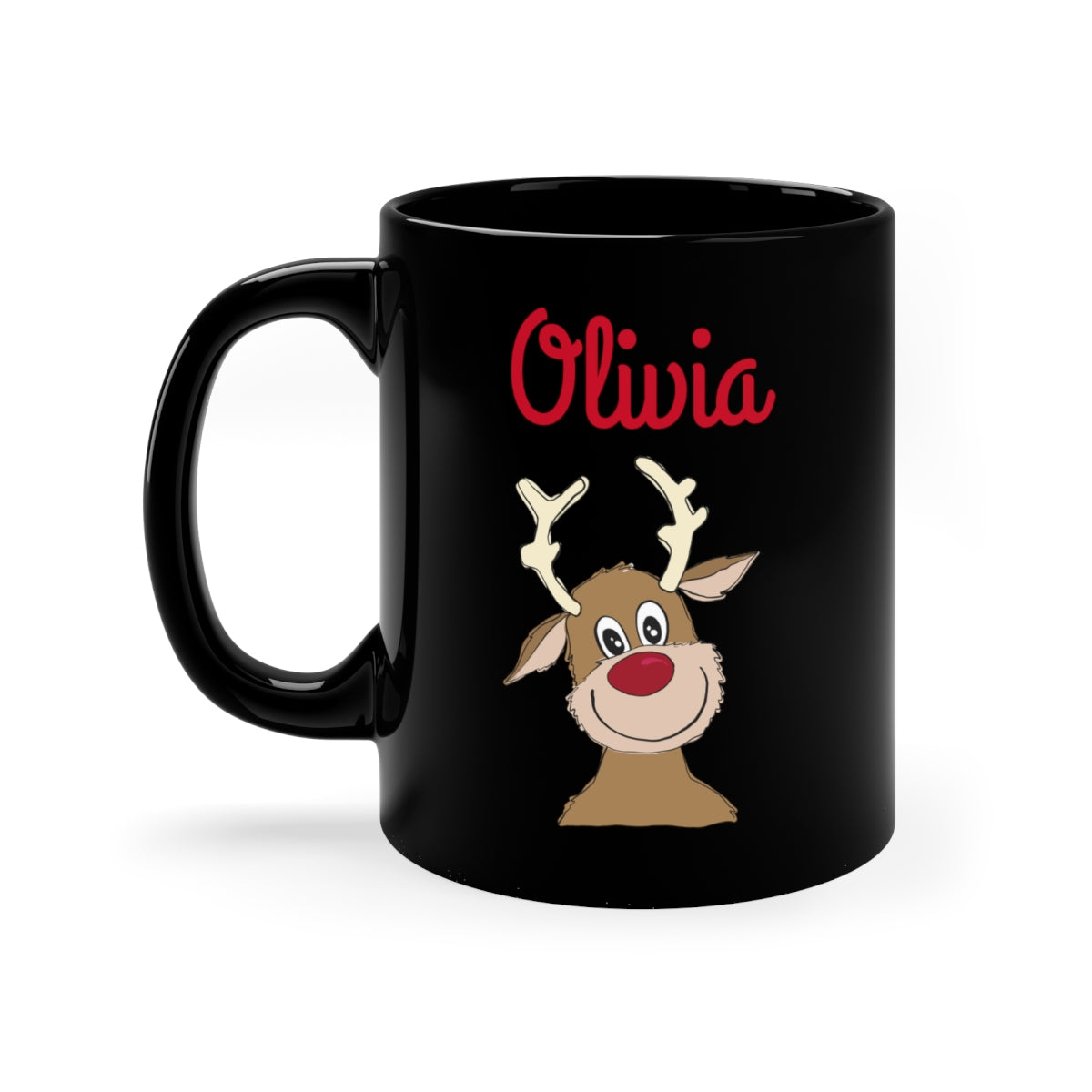 Personalized Reindeer Mug
