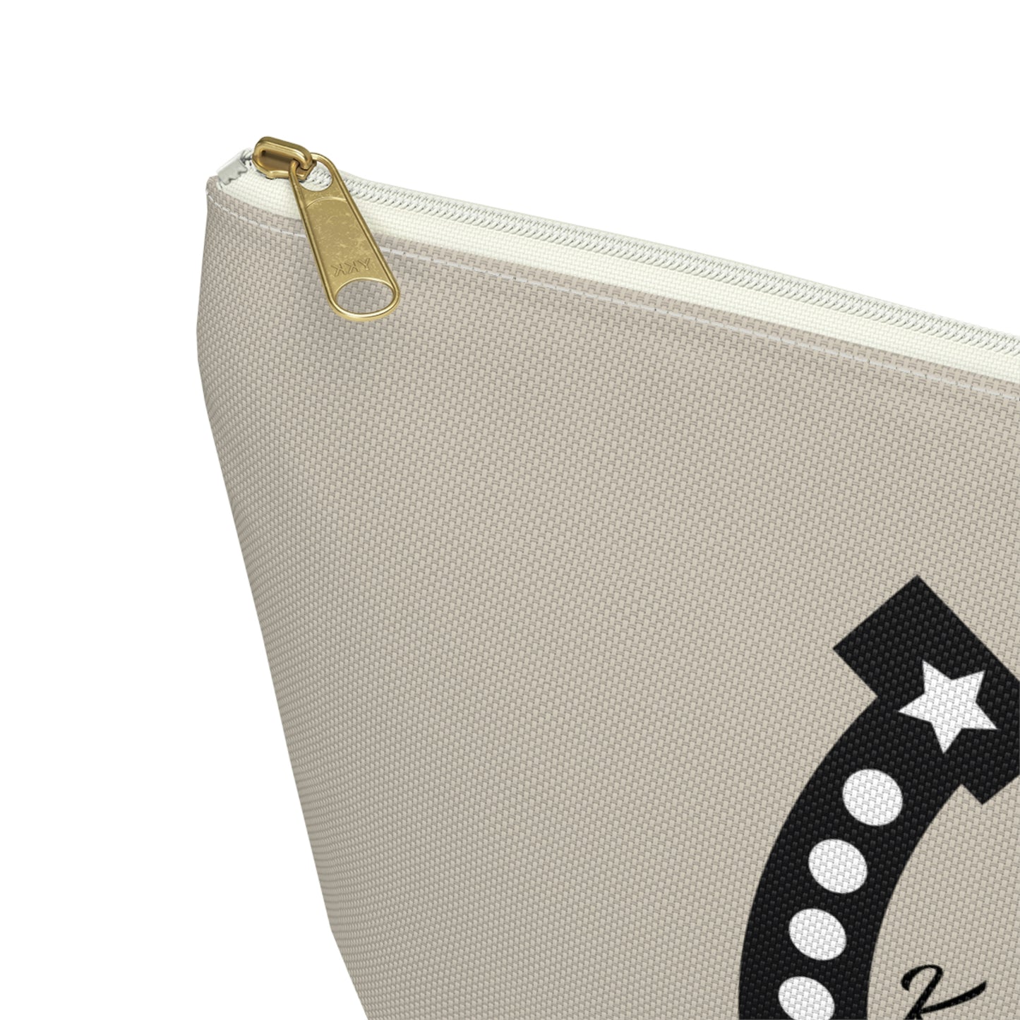 Personalized Horse Shoe Print Makeup Bag / Country Girl Cosmetic Bag