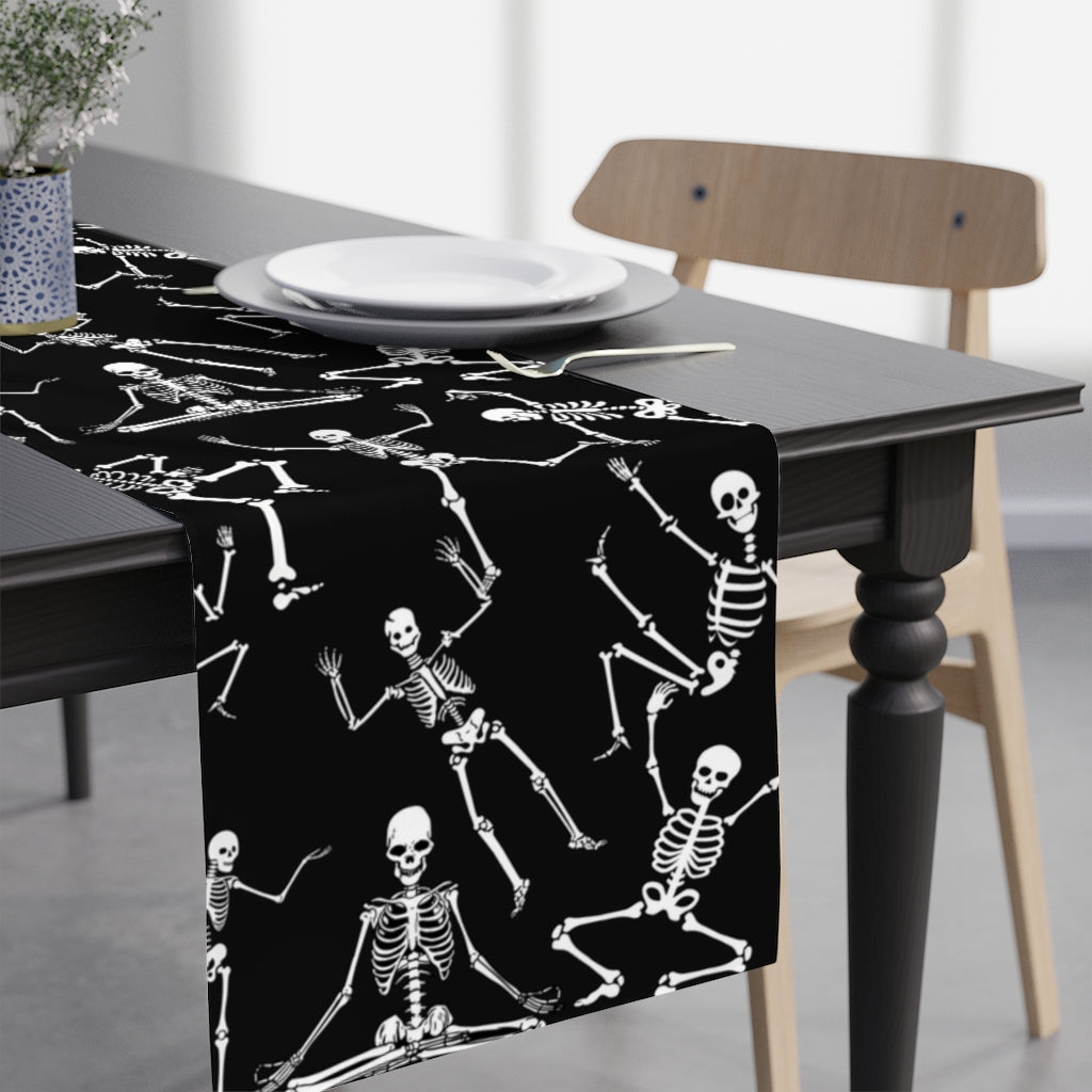 Halloween Table Runner / Skeleton Decor