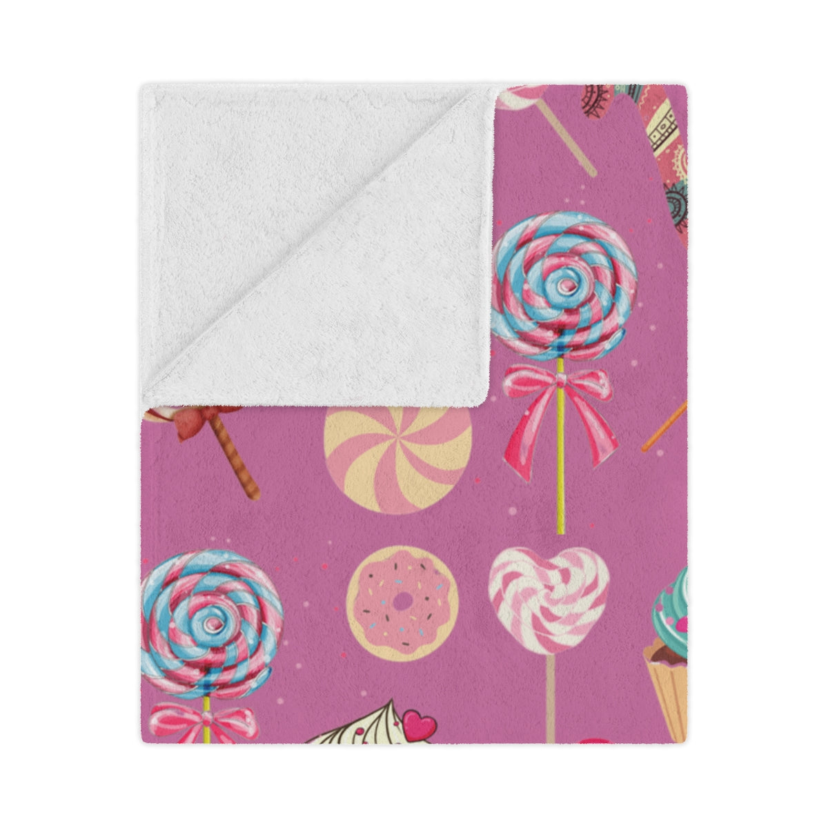 Pink Christmas Blanket