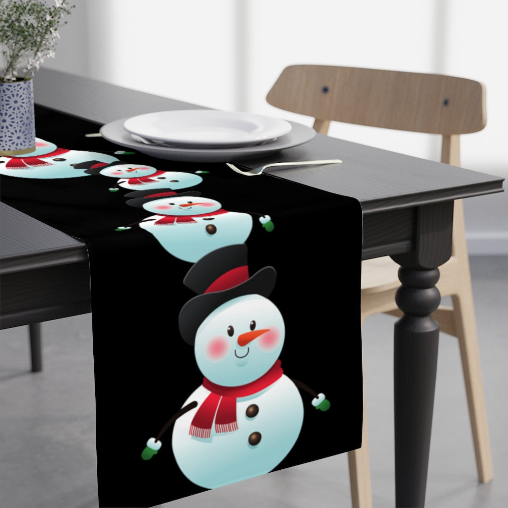 Snowman Table Runner / Christmas Table Runner