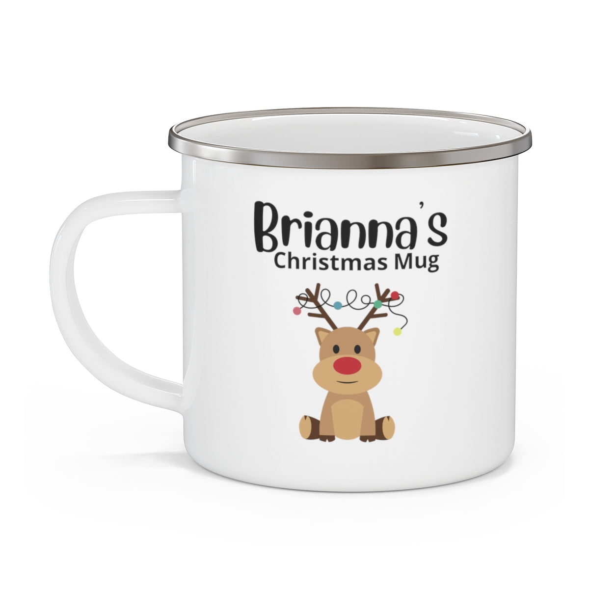 Christmas Mug / Personalized Mug /  Reindeer Mug