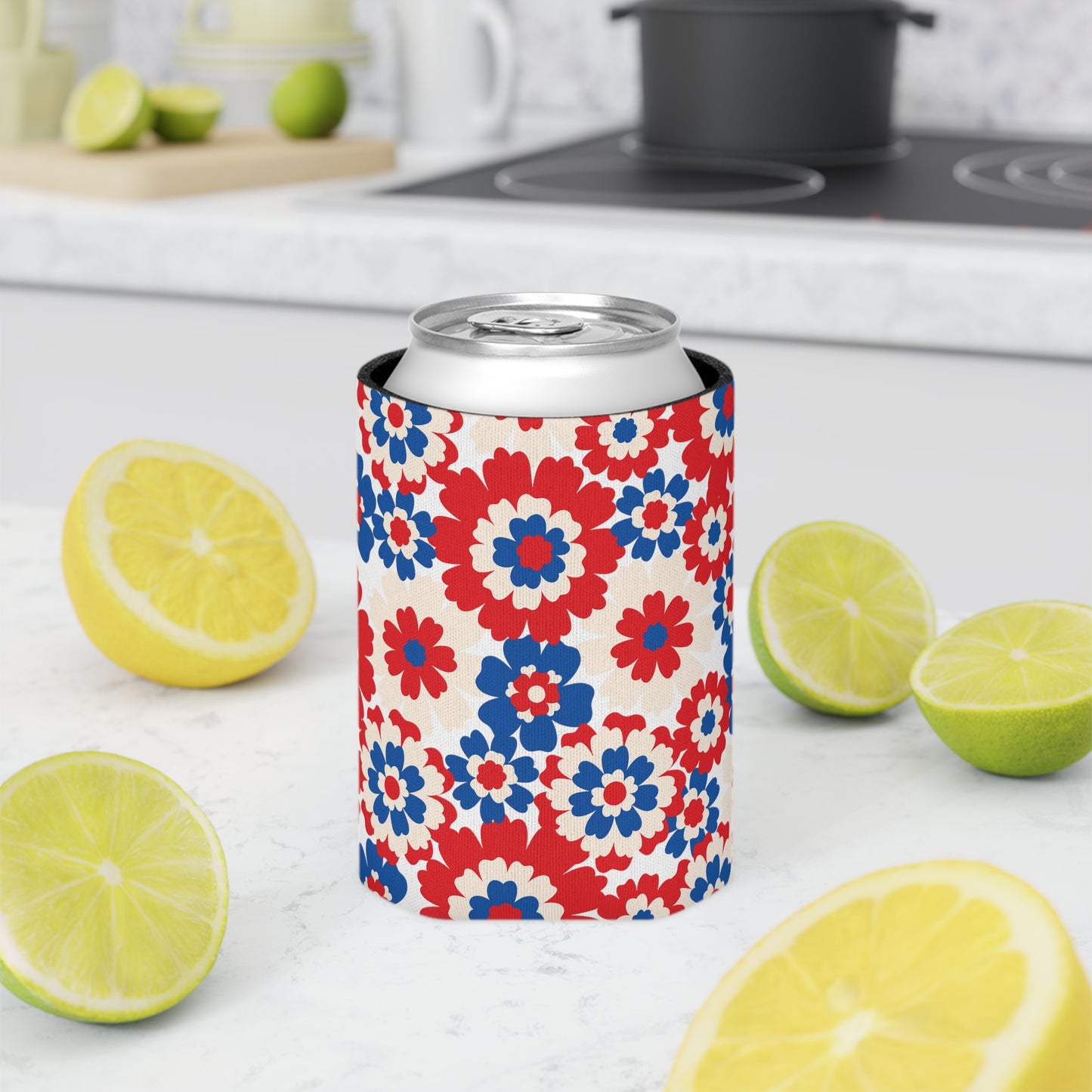 4th of July Can Koozie / Patriotic Can Cooler