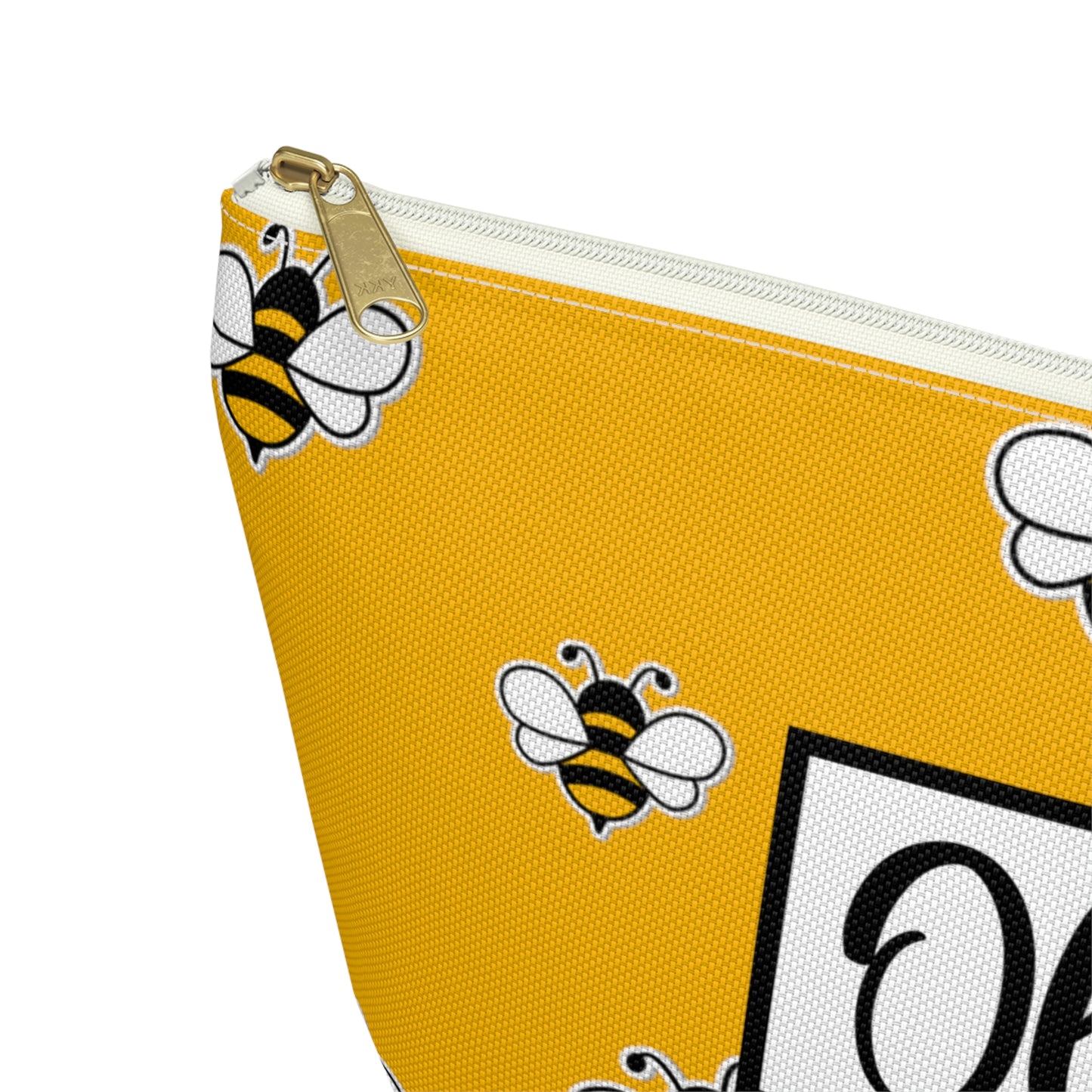 Honey Bee Makeup Bag / Bee Cosmetic Bag