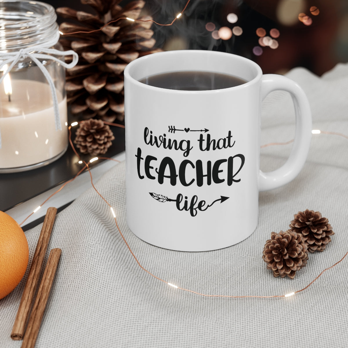 Teacher Coffee Mug / Teacher Life Mug / Gift for Teacher