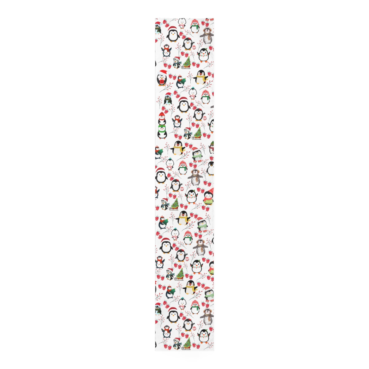 Penguin Table Runner / Christmas Table Runner / Christmas Decor / Penguin Decor