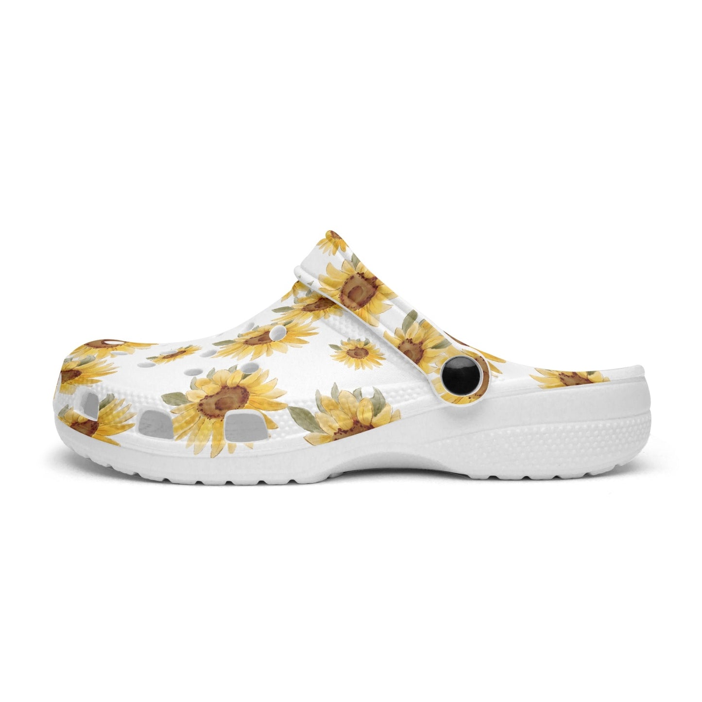 Sunflower Printed Clogs