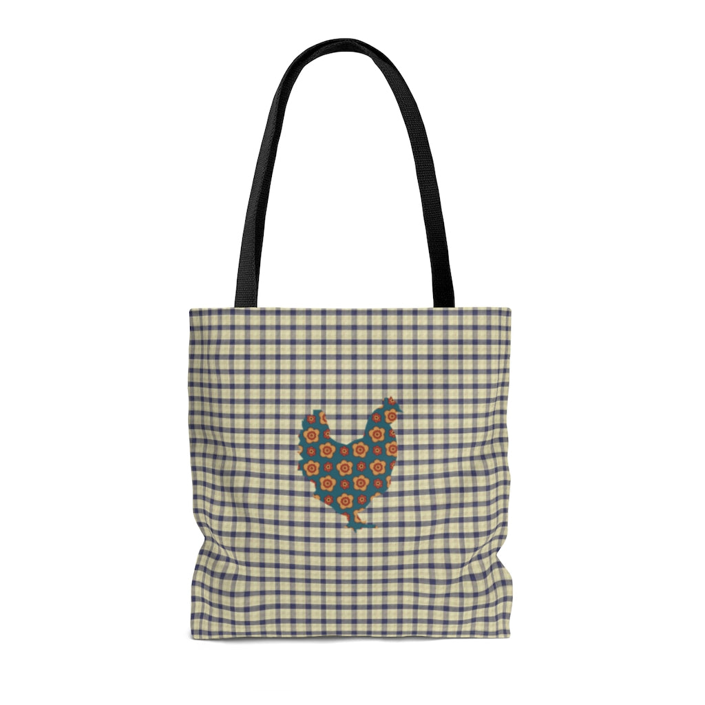 Farmhouse Tote Bag / Rooster Tote Bag