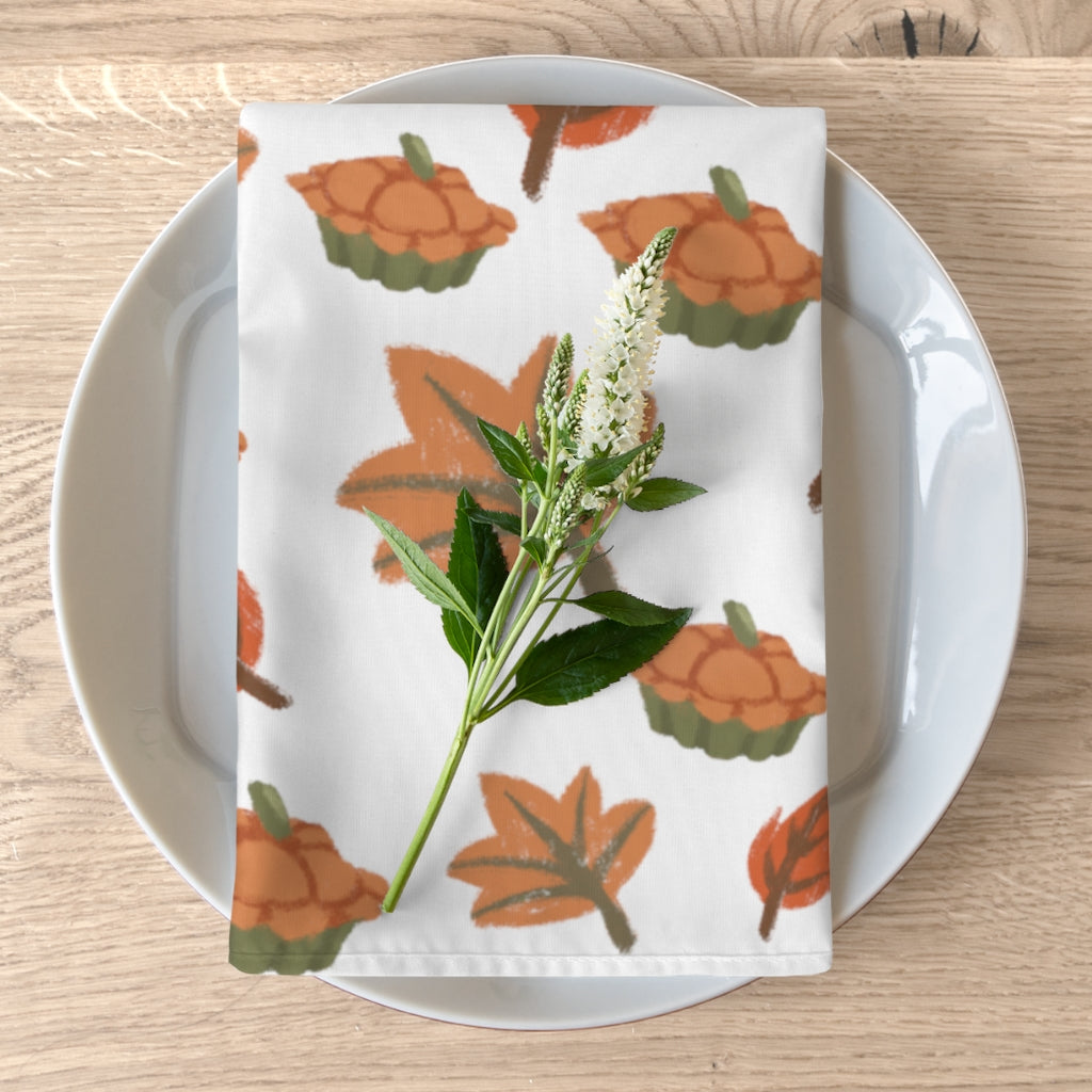 Fall Leaf Napkins / Thanksgiving Napkins