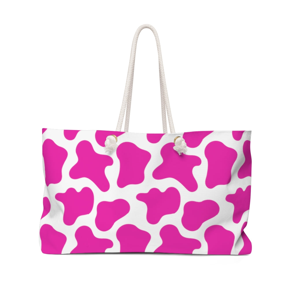 Weekender Bag in Hot Pink