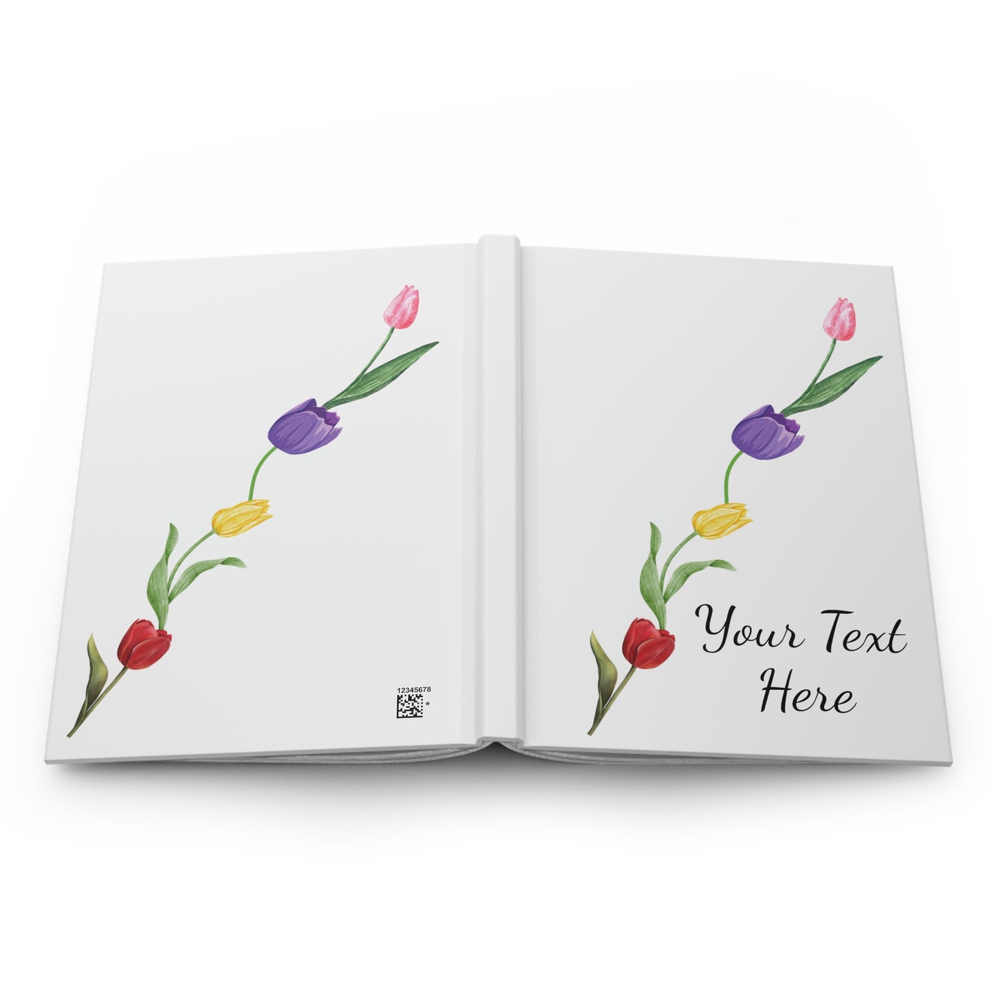 Personalized Tulip Journal