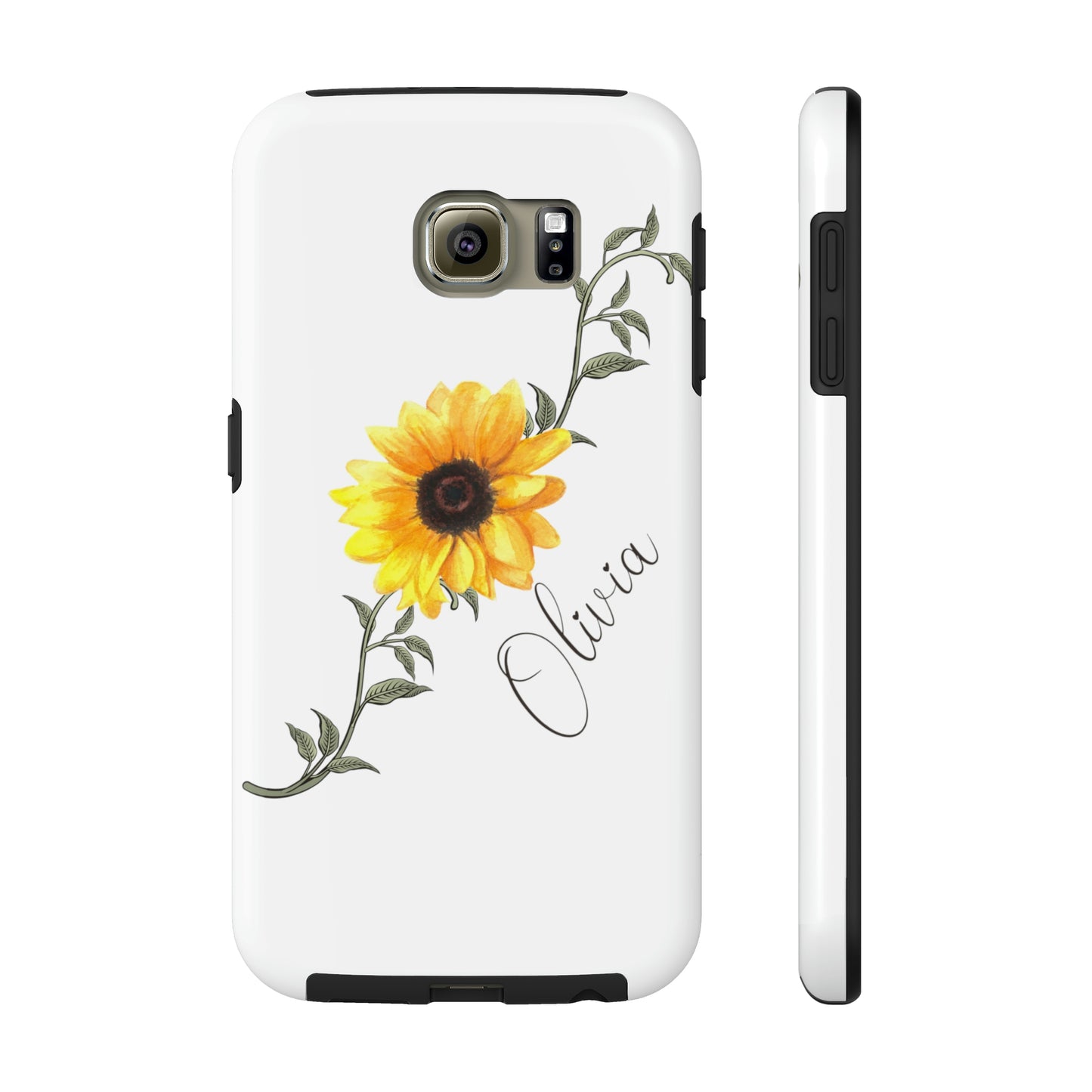 Personalized Sunflower Phone Case
