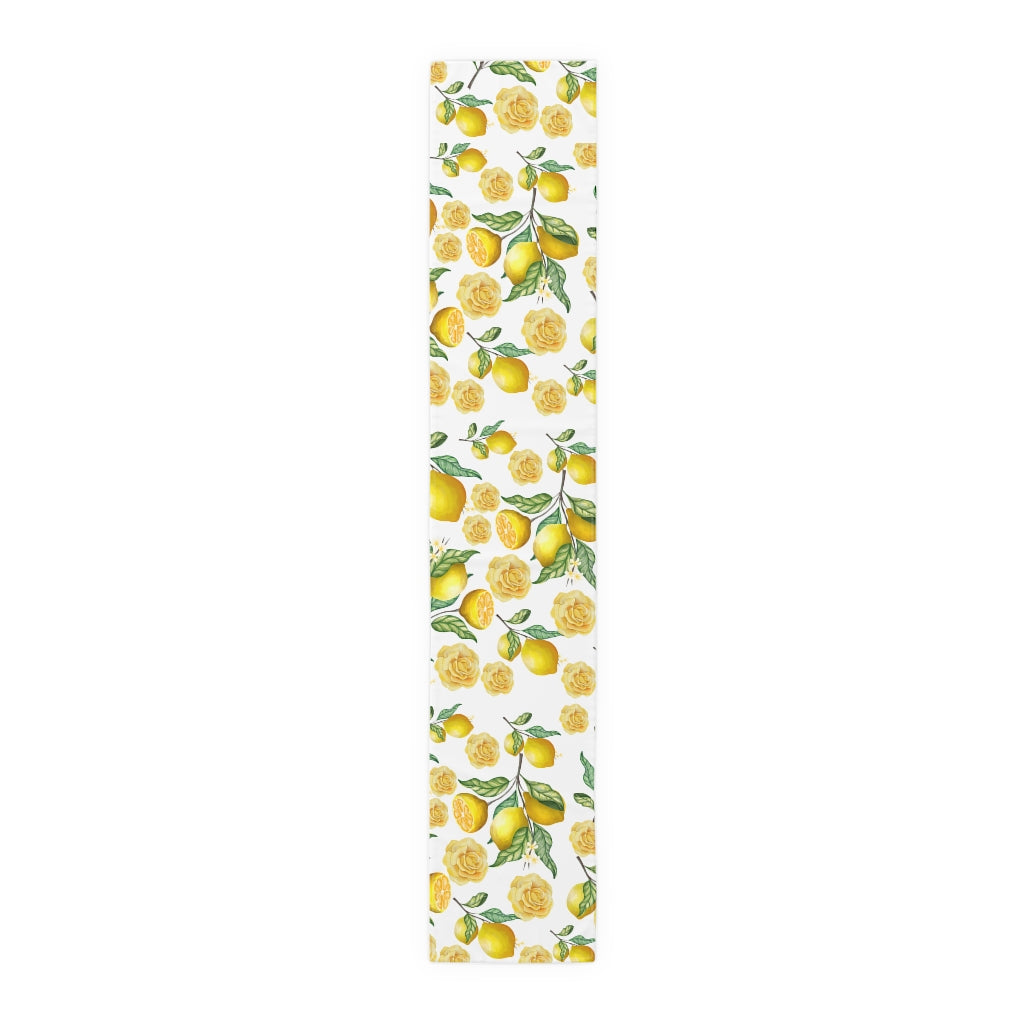 Lemon Table Runner / Yellow Rose Table Runner