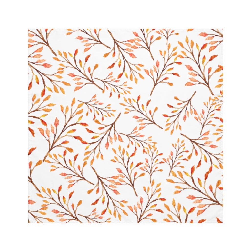 fall leaves dinner napkins
