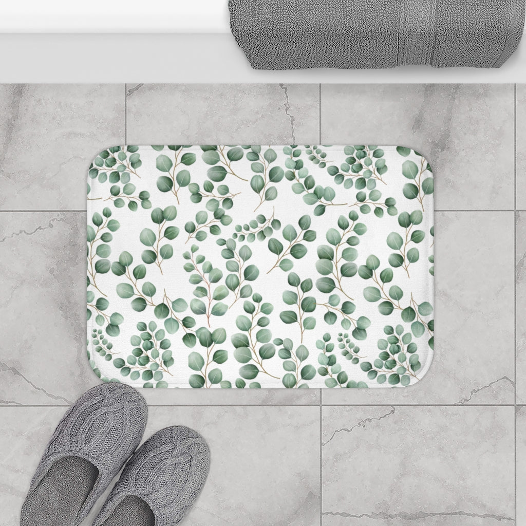 eucalyptus bath mat