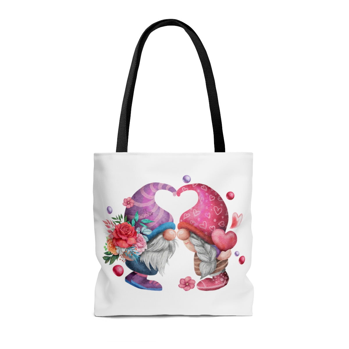 Valentine's Day Tote Bag / Gnome Tote Bag