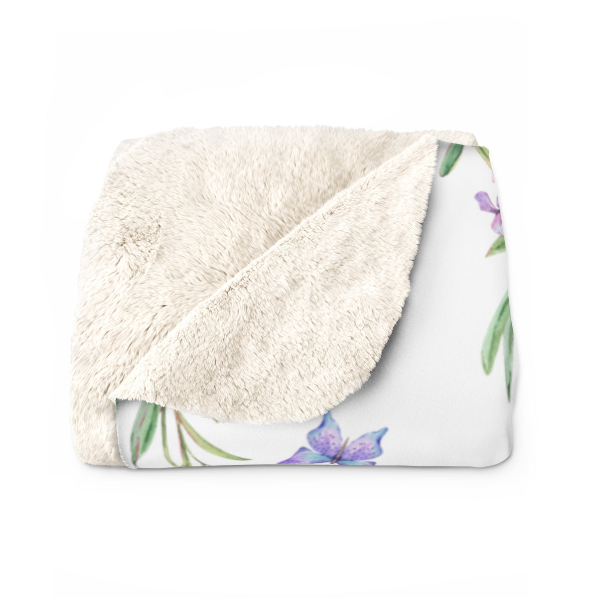 Personalized Blanket / Lavender Blanket / Purple Nursery Blanket