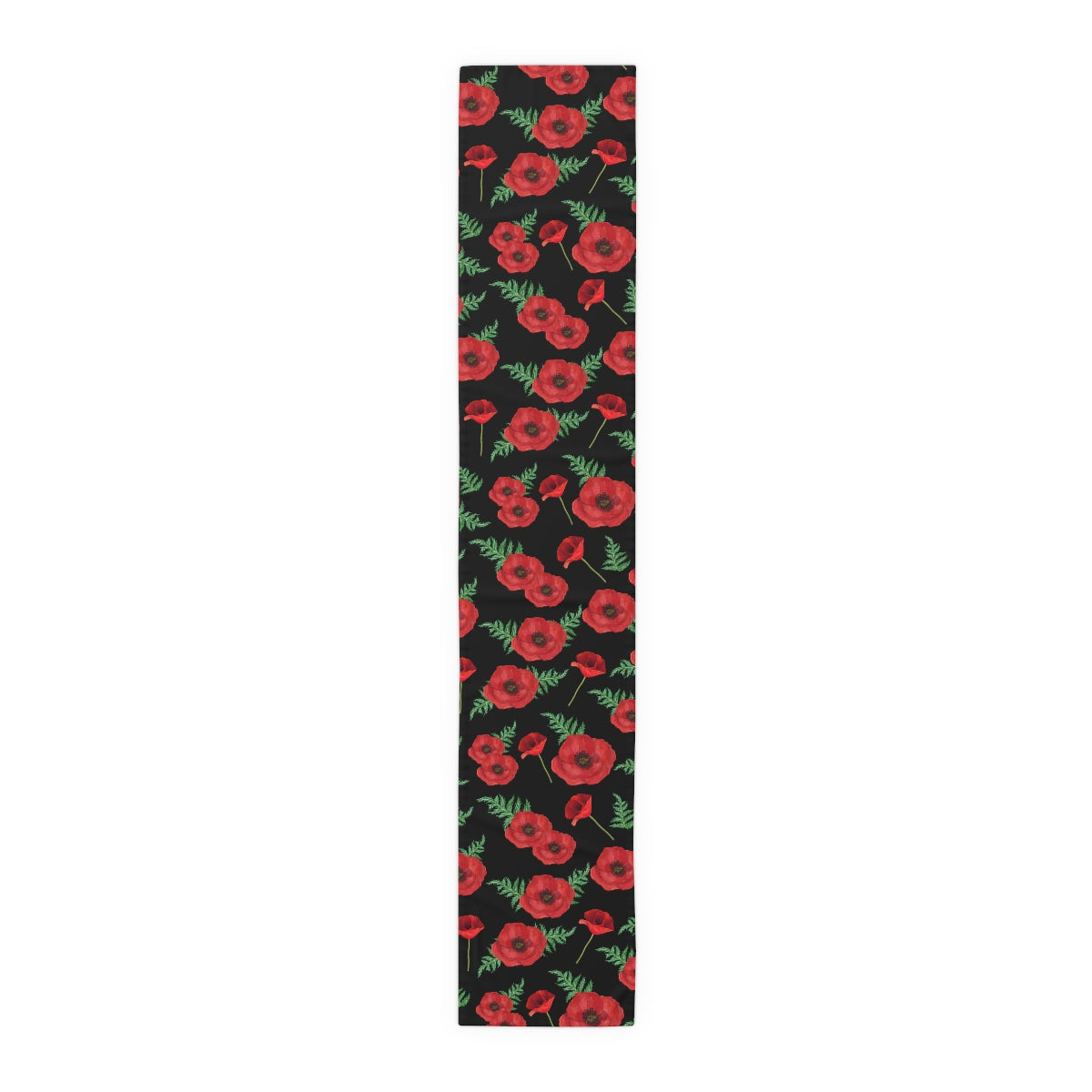 Red Poppy Table Runner