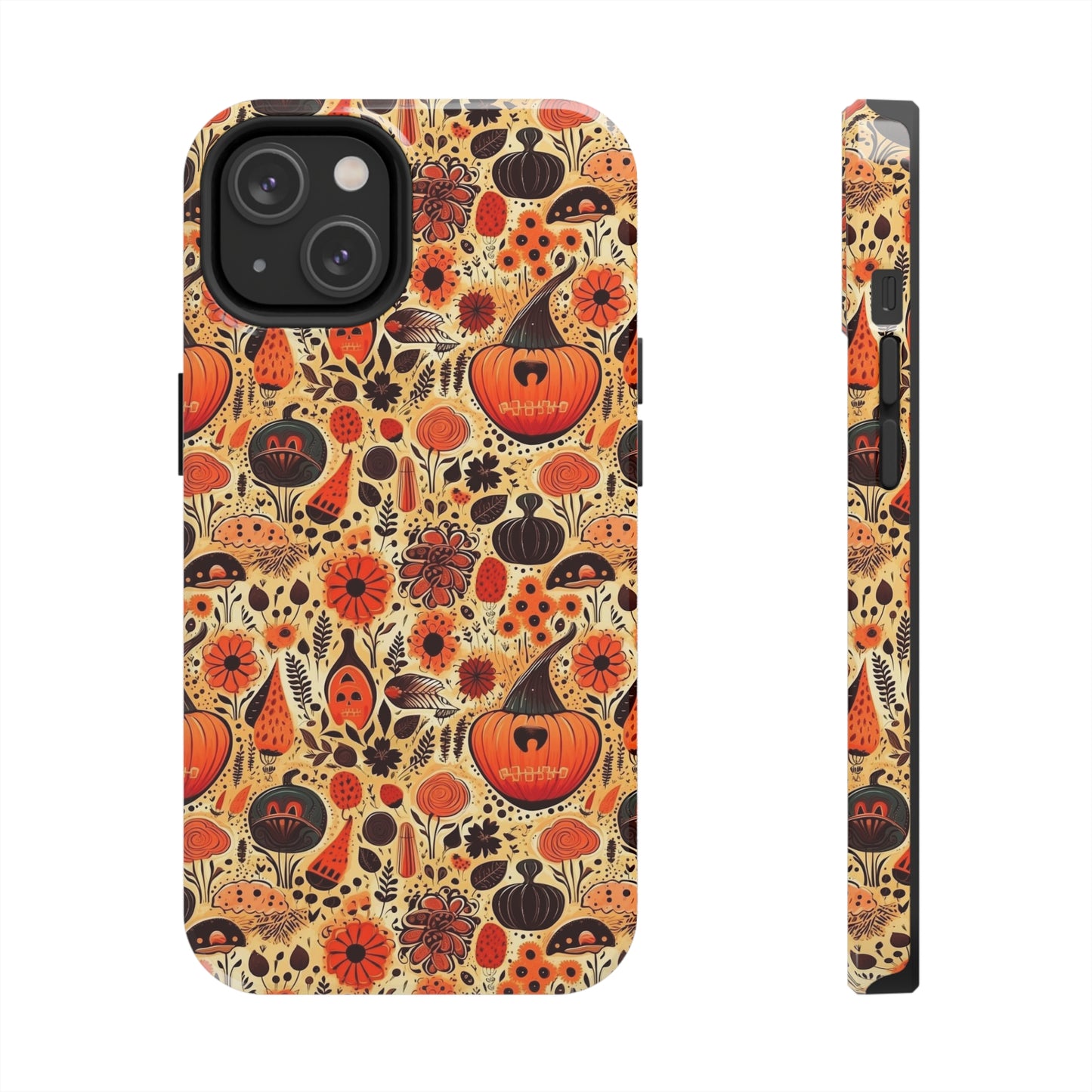 fall harvest orange pumpkin iphone case