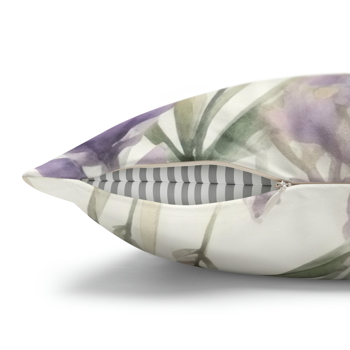 Lavender Watercolor Pillow Case