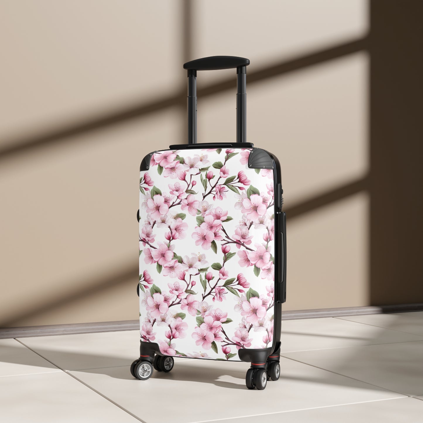 Pink Cherry Blossom Suitcase