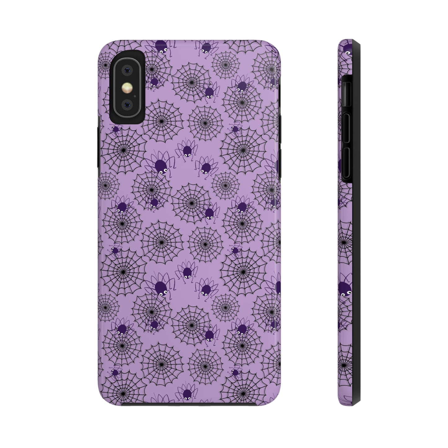 Halloween Phone Case / Purple Spider Web Phone Case