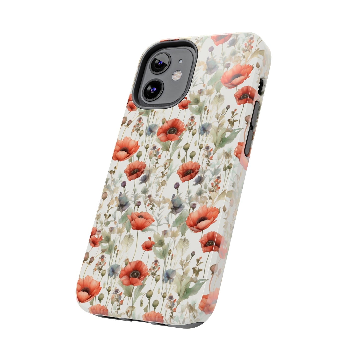 Watercolor Poppy Phone Case