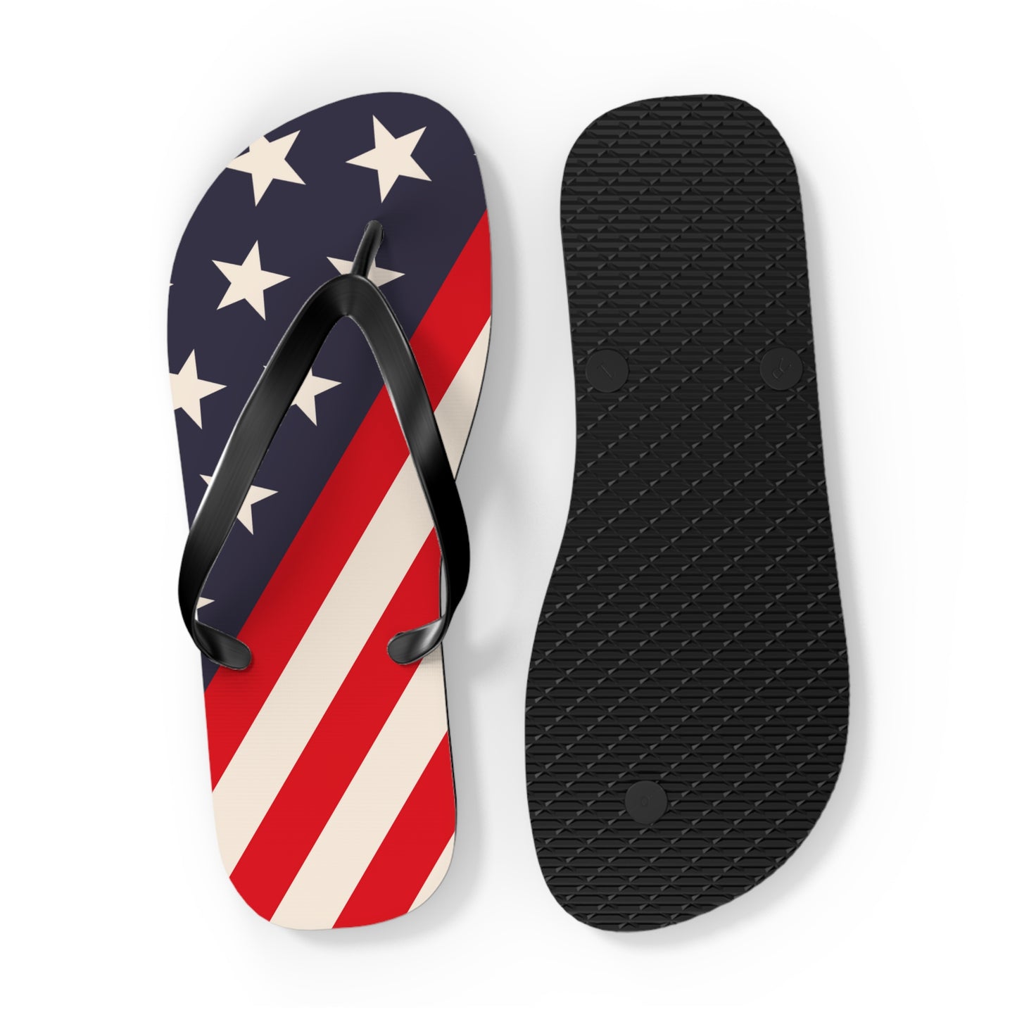 4th of July Flip Flops / USA Patriotic Flip Flops