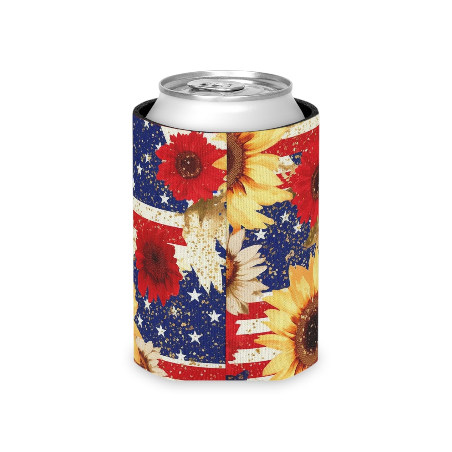 4th of July Can Coozie / Patriotic Can Cooler