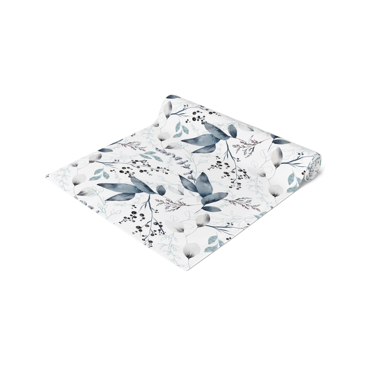 Winter Table Runner /  Floral Table Runner / Winter Decor